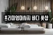 프리미엄마사지 바디 풋샵