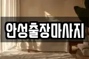 안성출장마사지