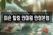 이손 힐링 안마원 안성본점