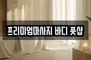 프리미엄마사지 바디 풋샵