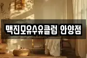 맥진모유수유클럽 안양점