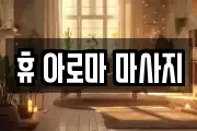 휴 아로마 마사지