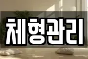 체형관리