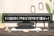 우리설비하수구막힘싱크대역류변기뚫음누수
