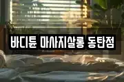 바디튠 마사지살롱 동탄점