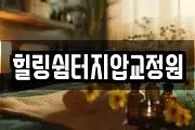 힐링쉼터지압교정원
