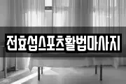 전효섭스포츠활법마사지