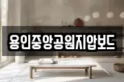 용인중앙공원지압보드
