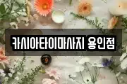 카시아타이마사지 용인점