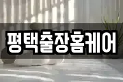 평택출장홈케어