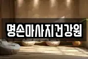 명손마사지건강원
