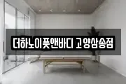 더하노이풋앤바디 고양삼송점
