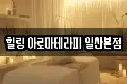힐링 아로마테라피 일산본점