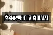 효원풋앤바디 지축마사지