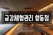 금강체형관리 향동점