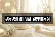구동명쾌유마사지 일산웨돔점