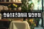 한송스포츠마사지 일산본점