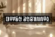대우부동산 공인중개사사무소