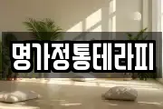 명가정통테라피