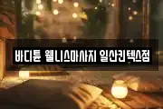 바디튠 웰니스마사지 일산킨텍스점