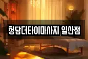 청담더타이마사지 일산점