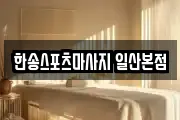 한송스포츠마사지 일산본점