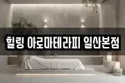 힐링 아로마테라피 일산본점