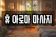 휴 아로마 마사지