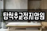 탑척추교정지압원