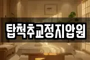 탑척추교정지압원