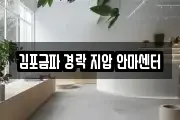 김포금파 경락 지압 안마센터