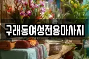 구래동여성전용마사지