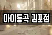 아이통곡 김포점