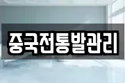 중국전통발관리