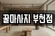 경기 부천시 오정구 원종동 마사지, 지압등 업체정보