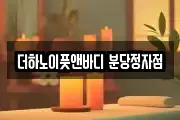 더하노이풋앤바디 분당정자점