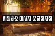시원하오 마사지 분당정자점