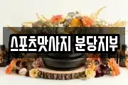 스포츠맛사지 분당지부