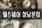 웰스퀘어 성남본점