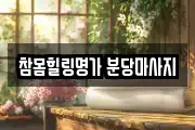 참몸힐링명가 분당마사지