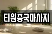 티원중국마사지