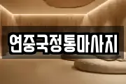 연중국정통마사지