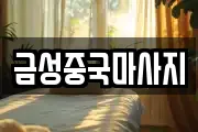 금성중국마사지