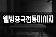 웰빙중국전통마사지