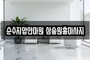 순수지압안마원 삼송원흥마사지