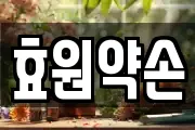 효원약손