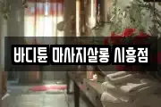 바디튠 마사지살롱 시흥점