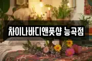 차이나바디앤풋샵 능곡점