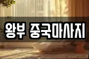 왕부 중국마사지