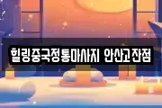 힐링중국정통마사지 안산고잔점